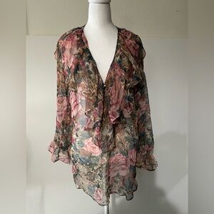 Vintage Victoria’s Secret poet’s shirt